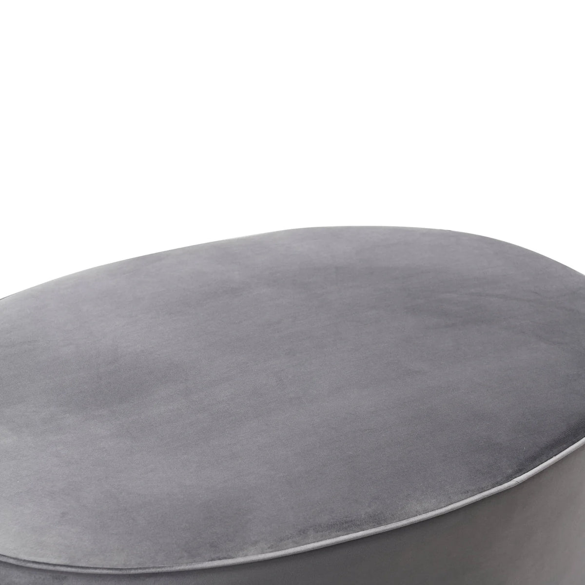 Ora 43.3" Grey Performance Velvet Ottoman