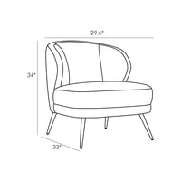 Agustin Flax Linen Chair