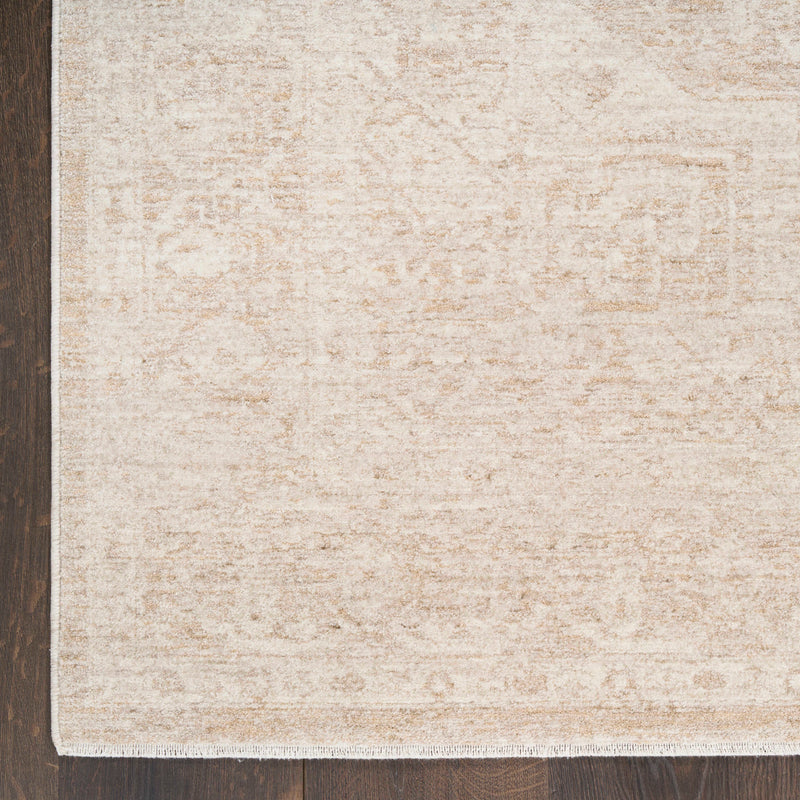 Lucienne Beige Medallion Area Rug