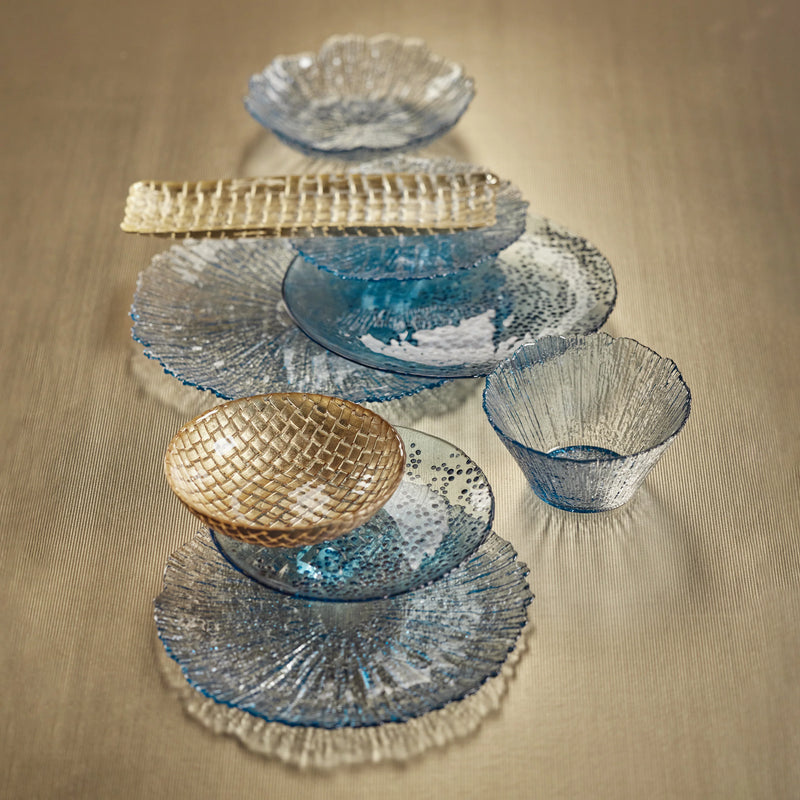 Braided Gold 7" Bowl - Set of 12