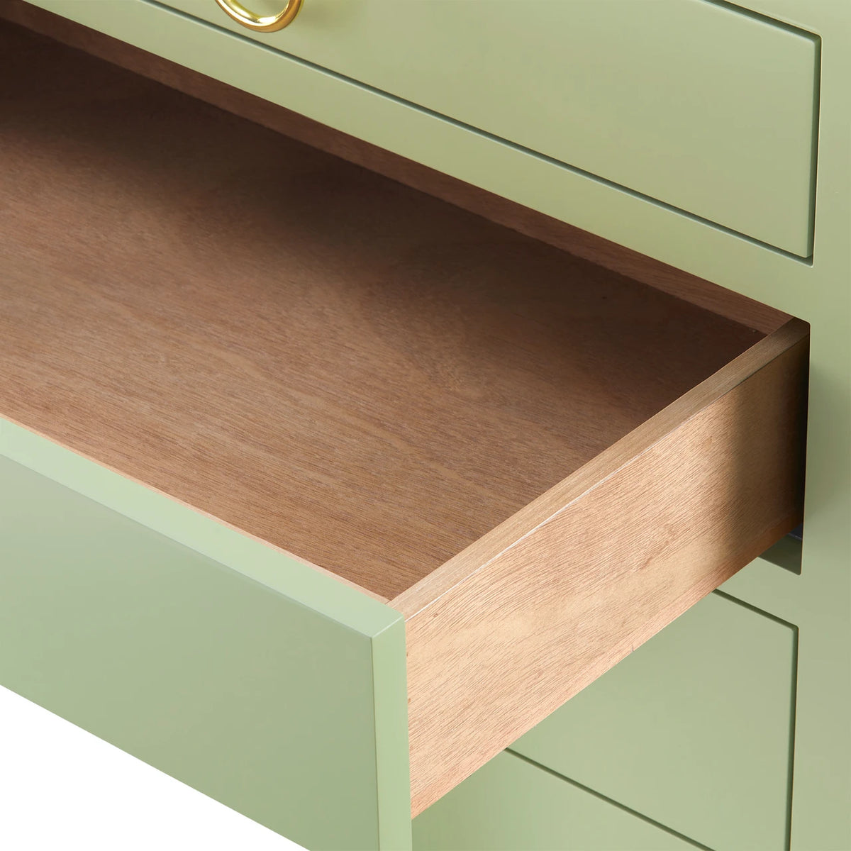 Maylee 26" Green & Gold Nightstand