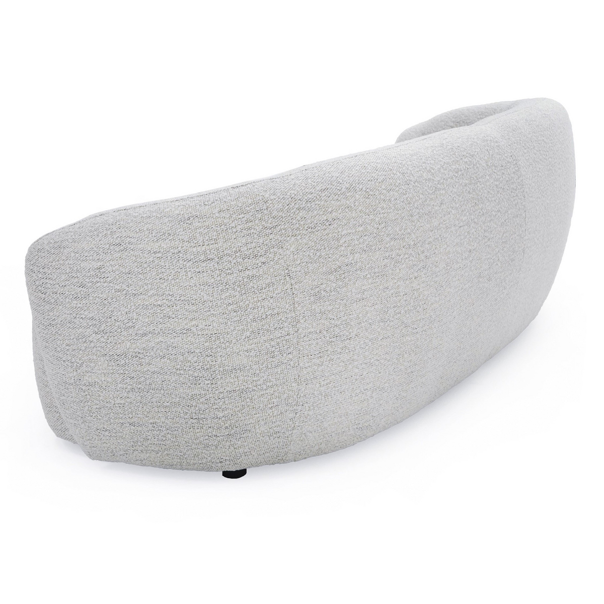 Fabia 90" Modern Off-White Fabric Sofa