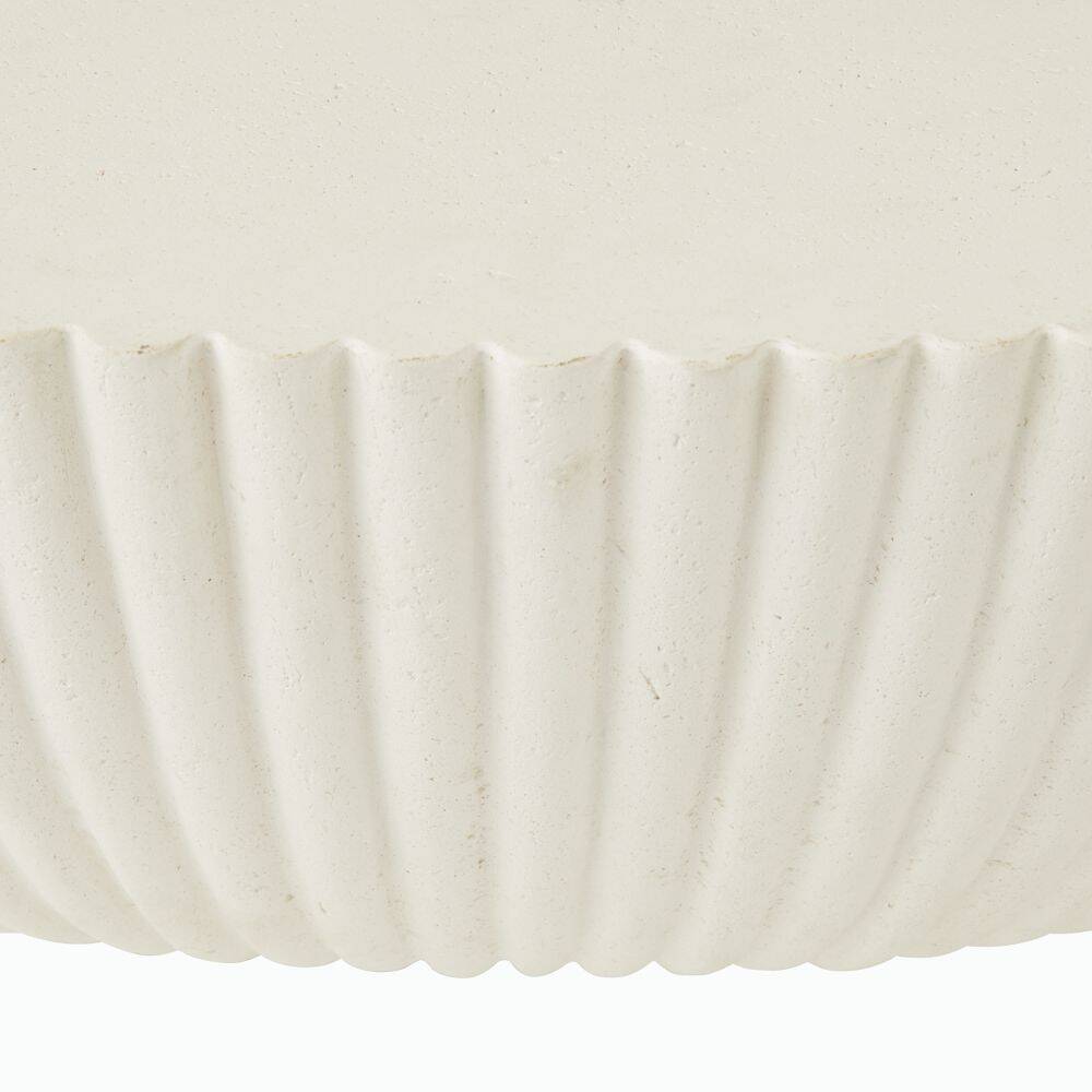 Etta 48" Ivory Outdoor Coffee Table