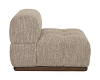 Mallo Dusty Greige Modular Corner Armless Chair