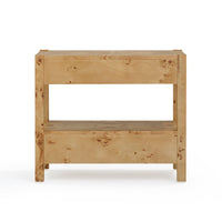 Ada Honey Burl Nightstand