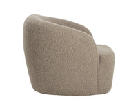 Fuwari Shearling Swivel Accent Chair