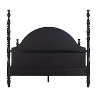 Rosalie Black Ash Bed