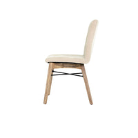 Emma Natural Sand Dining Chair (Set of 2)
