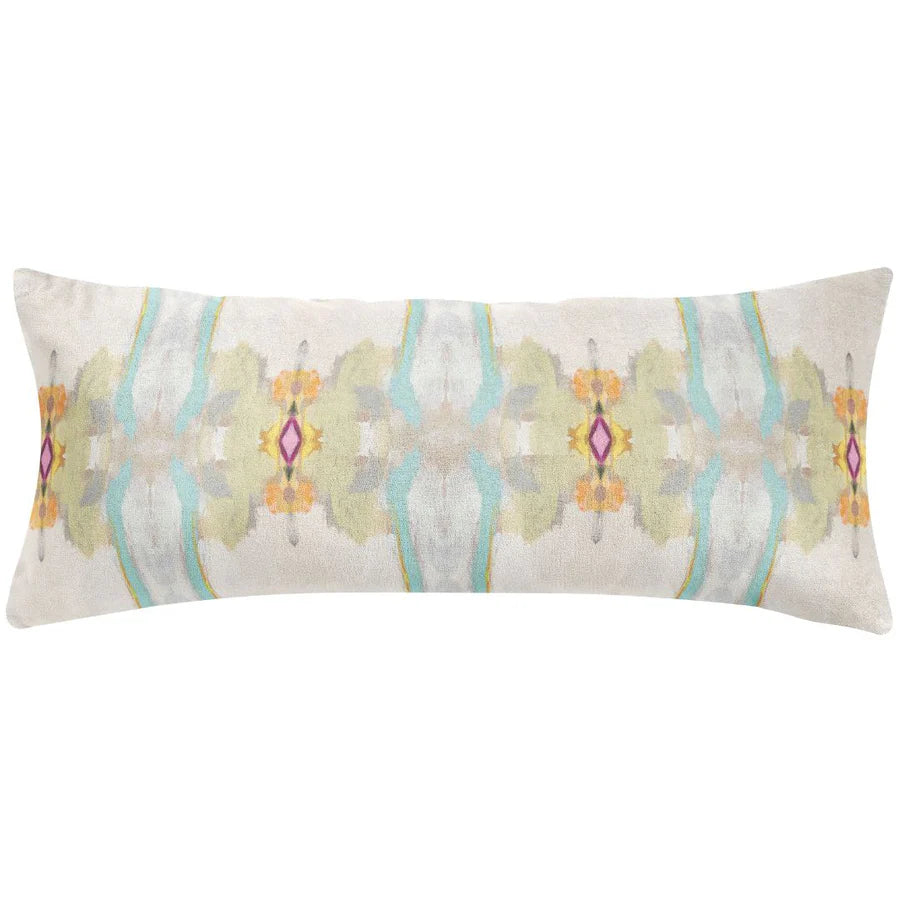 Garden Abstract Multicolour Decorative Pillow (4 Sizes Available)