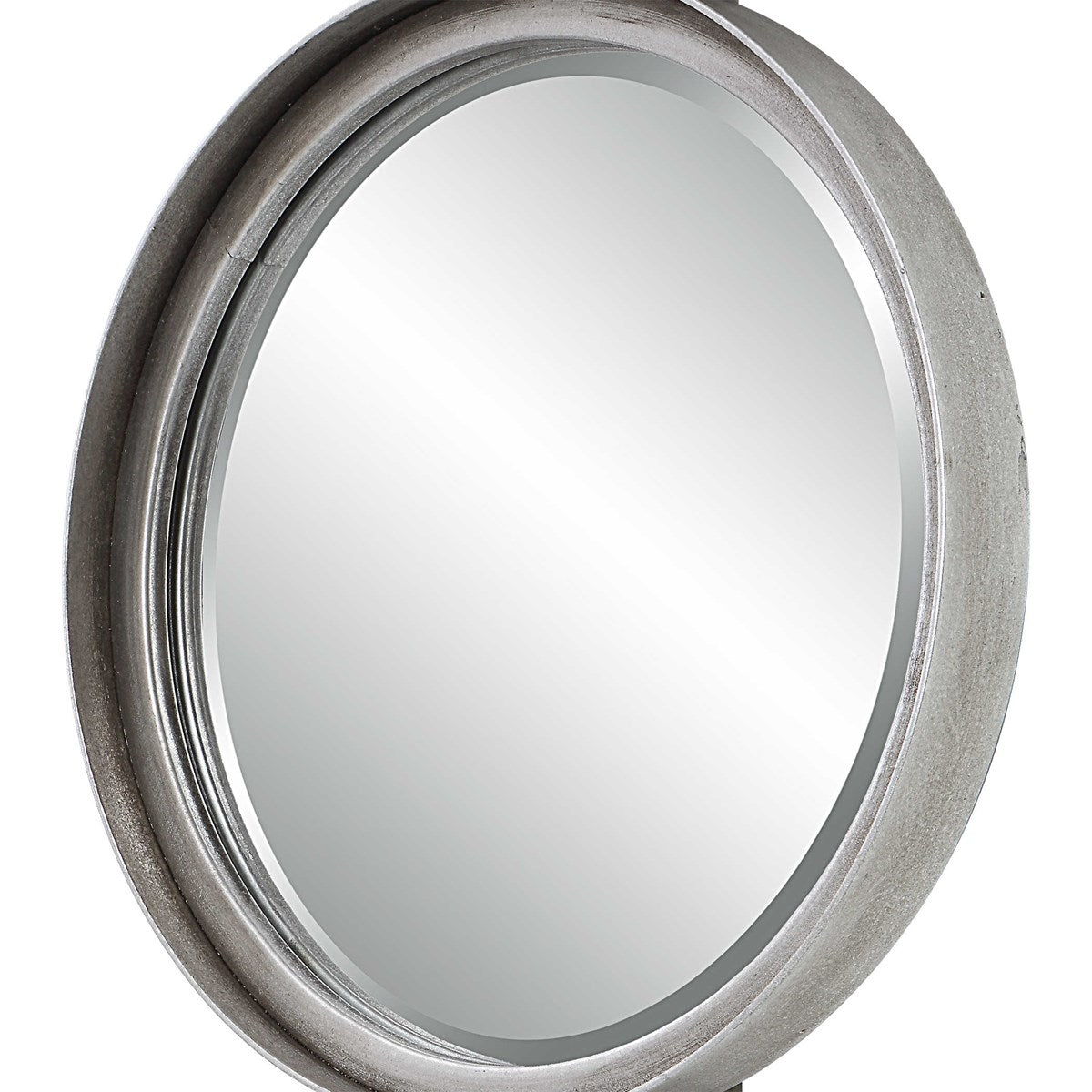 Milani 60" Silver Leaf Mirror