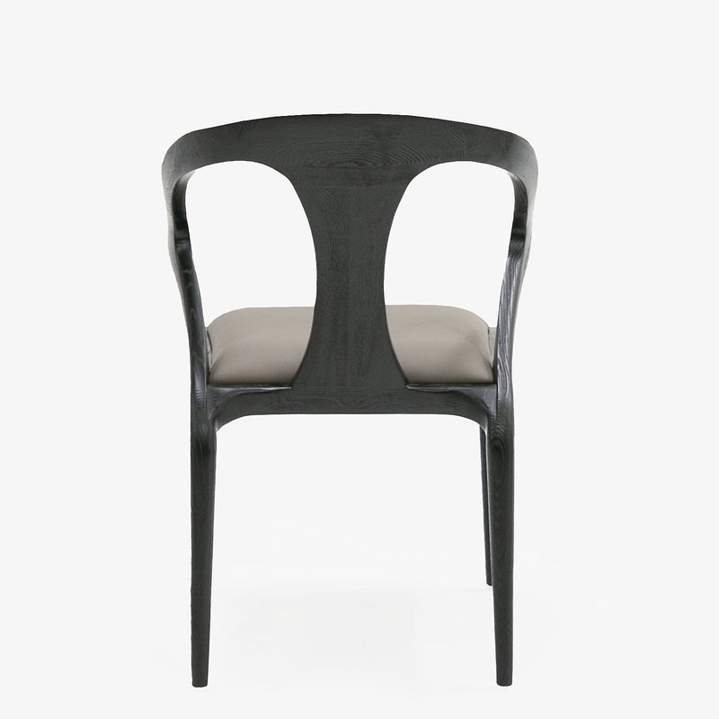 Caroline Modern Grey & Black Dining Chair