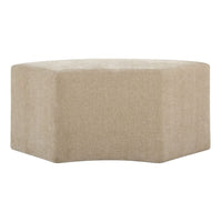 Verdi 45" Curved Silhouette Velvet Dining Bench