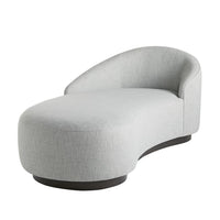 Emilee 71" Iceberg Linen Grey Ash Chaise