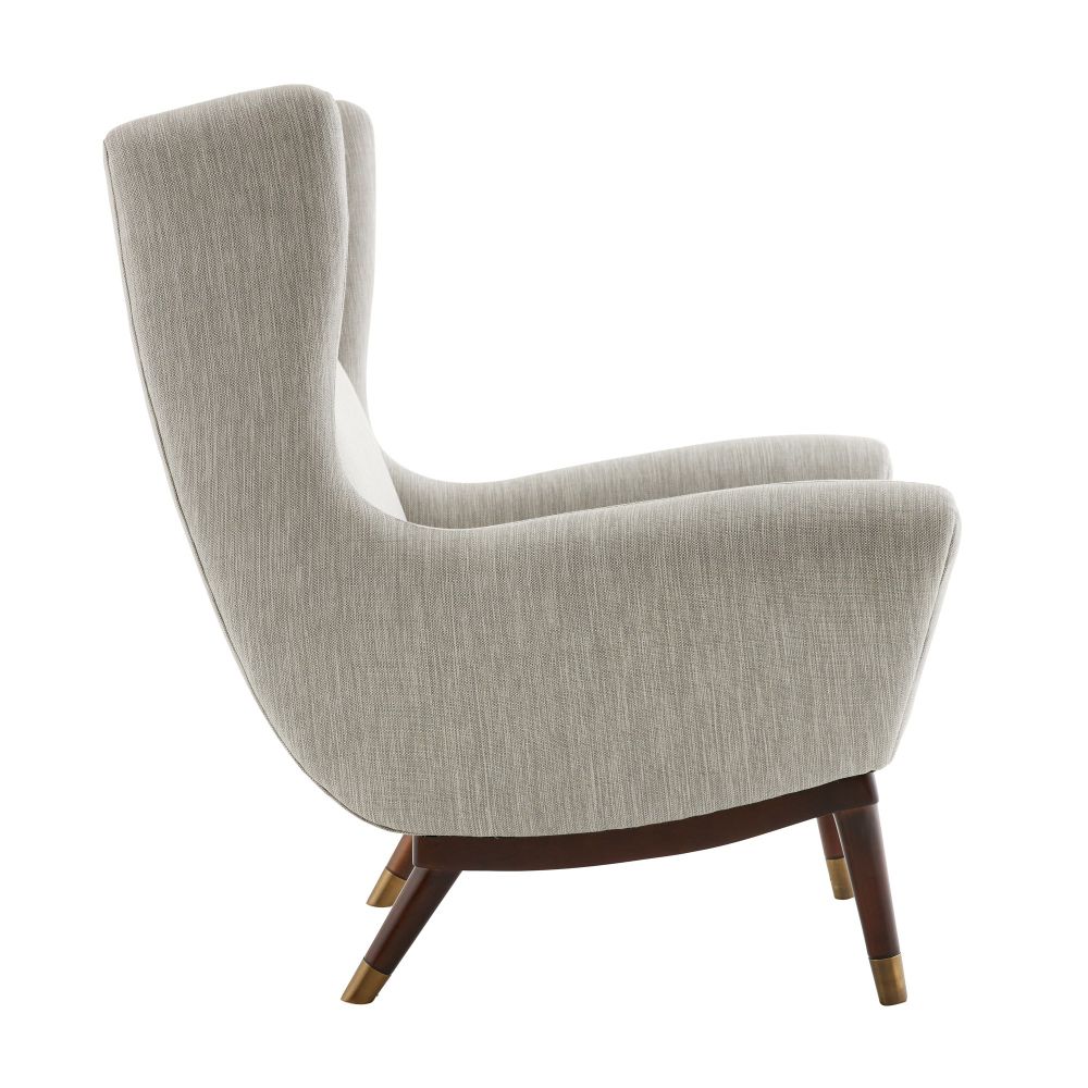Maira Fossil Tweed Lounge Chair