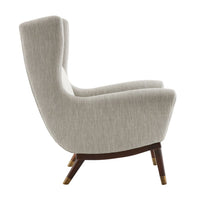 Maira Fossil Tweed Lounge Chair