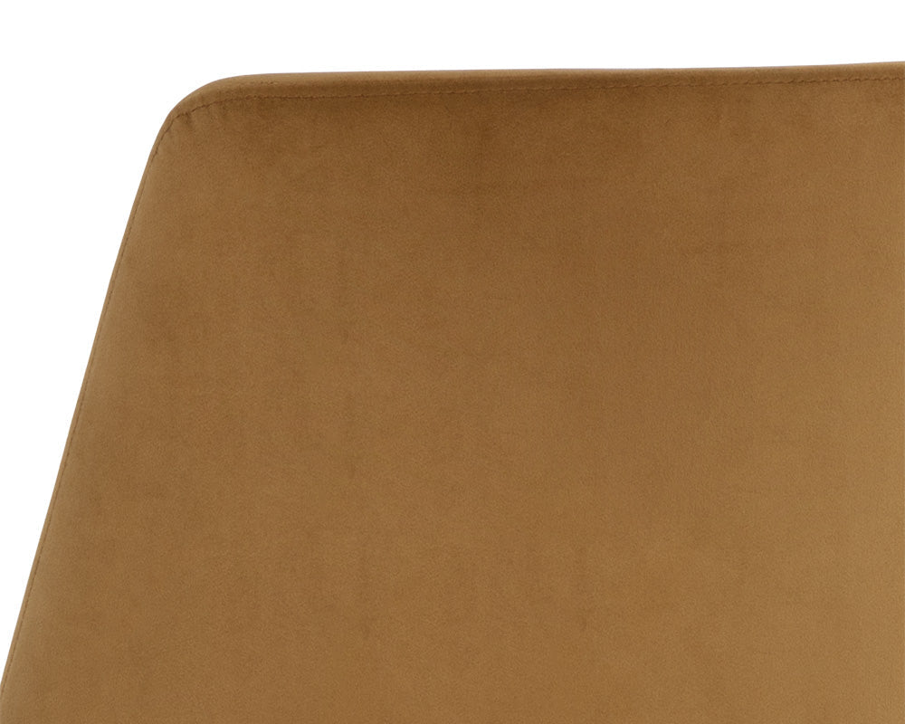 Berget Gold Sky & Gold Desk Chair
