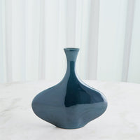 Silhouette Blue Ceramic Vase (3 Sizes Available)