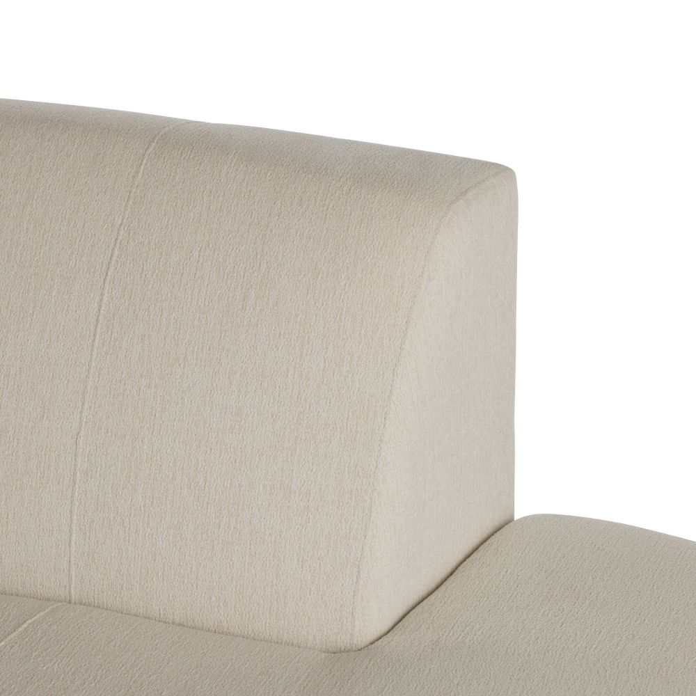 Islander Vanilla Performance Bouclé Sofa (Right & Left Available)