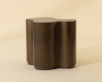 Boise Antique Brass & Bronze Iron Accent Table (2 Sizes Available)