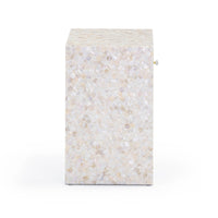 Piara Natural Mother of Pearl Inlaid Nightstand