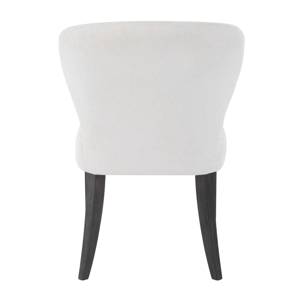 Kofi Off-White Boucle & Black Dining Chair (Set of 2)