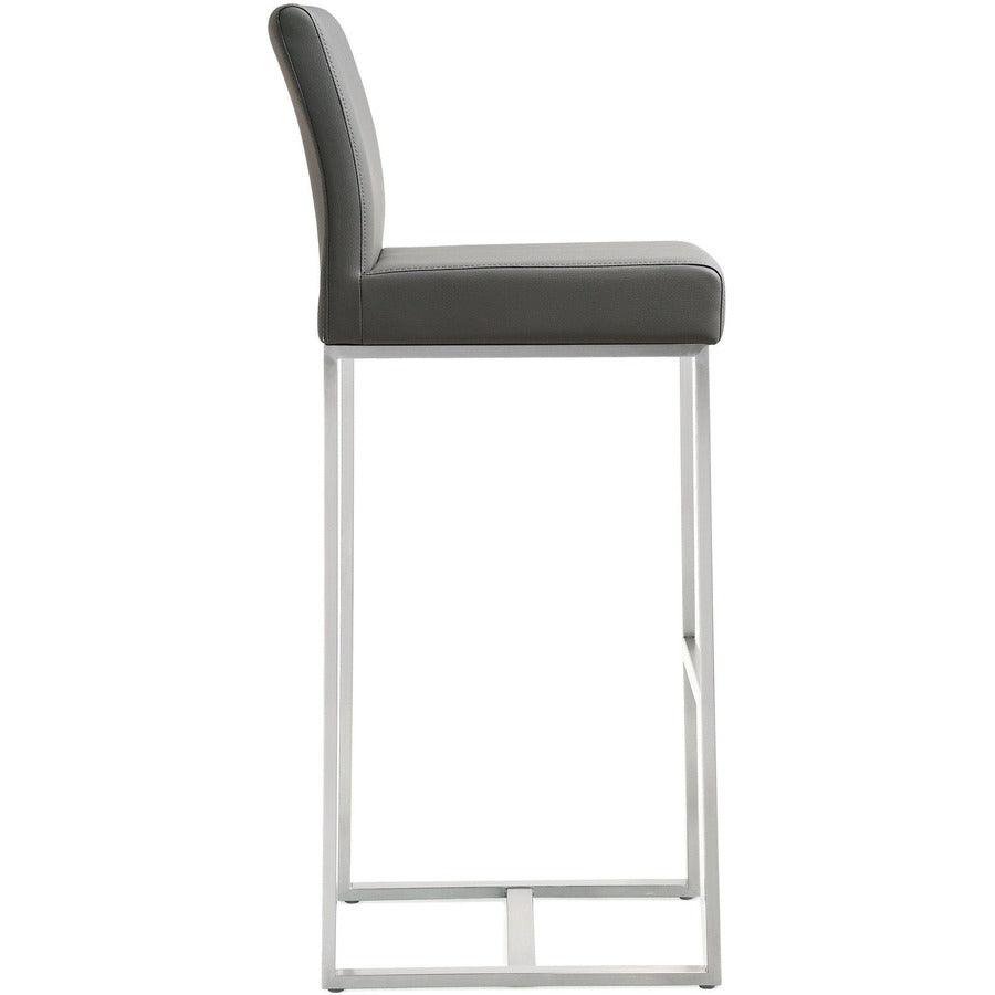 Moriah Grey Steel Barstools (Set of 2) - Luxury Living Collection