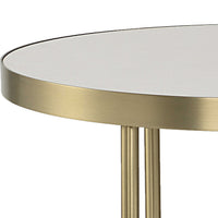 Keaton White & Gold Nesting Tables