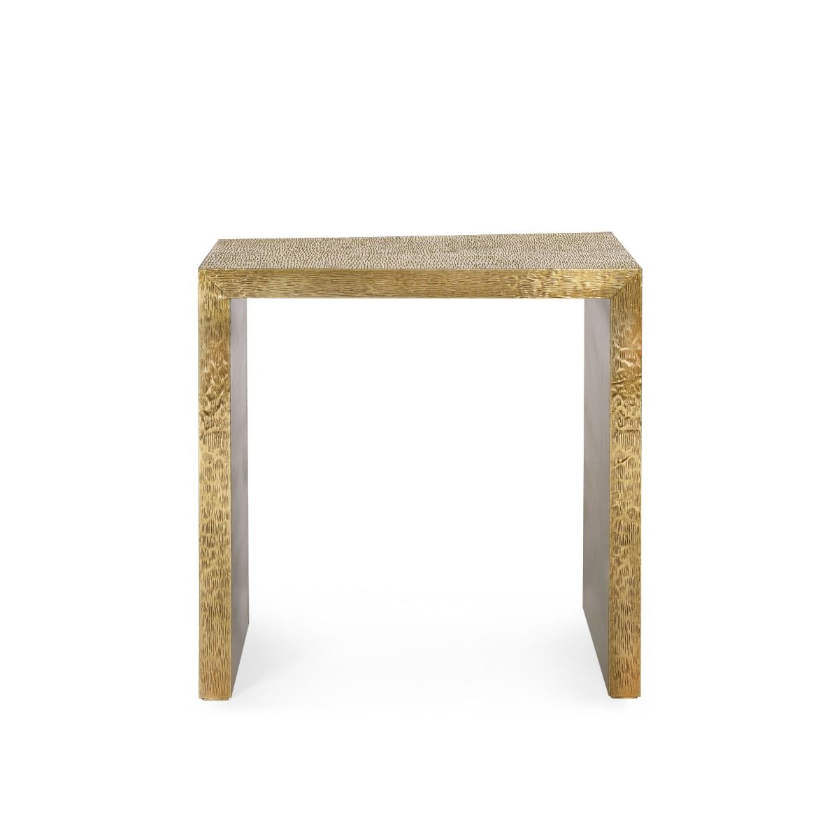 Linus Antique Brass Nesting Tables