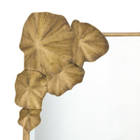 Ismerie Gold Lily Pad Mirror