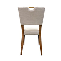 Alice Sandy Beige & Brown Dining Chair