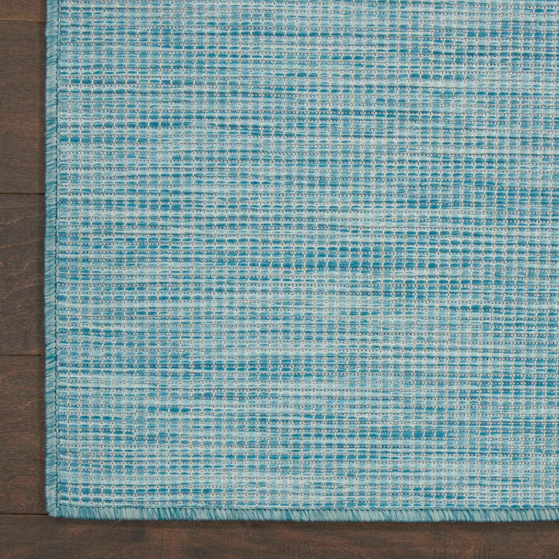 Amedee Indoor/Outdoor Lake Blue Area Rug - Elegance Collection