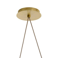 Noble 82" Crystal & Antique Brass Multi-Drop Chandelier