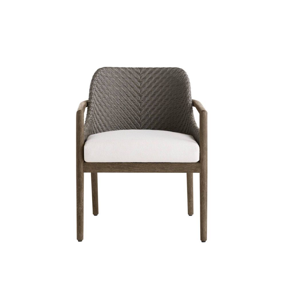 Chilton Outdoor Performance Boucle Dark Dining Chair