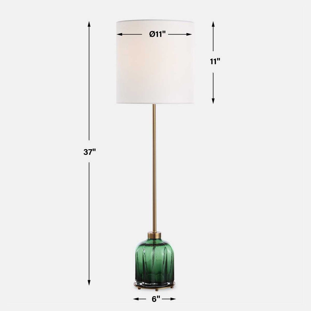 Emerald 37" Buffet Lamp