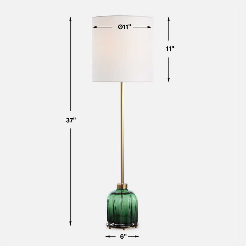 Emerald 37" Buffet Lamp