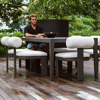 Verah White Indoor/Outdoor Dining Chair