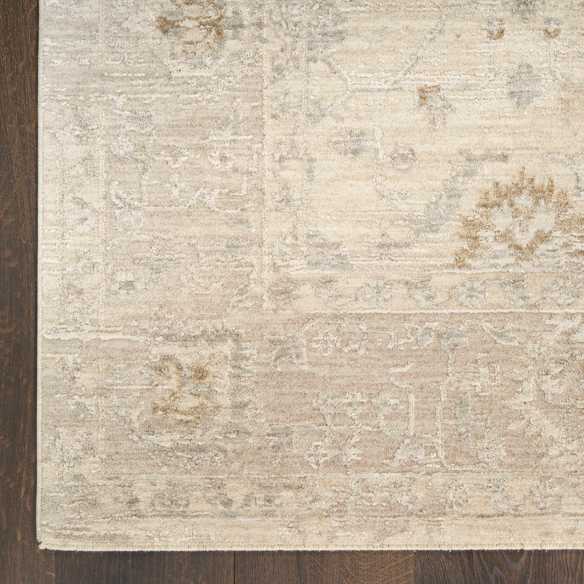 Livia Ivory Grey Sheen Area Rug