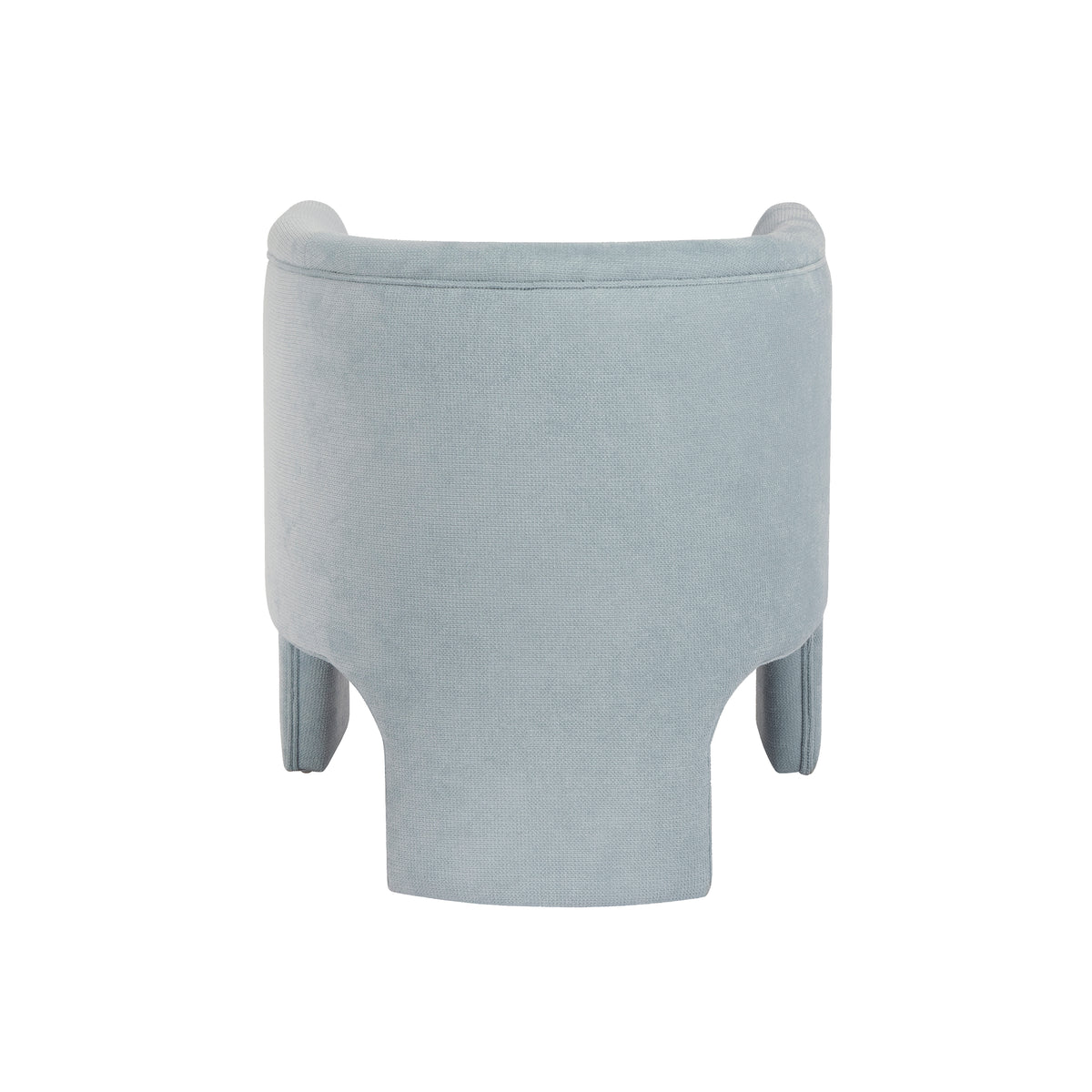 Georgina Chenille Light Blue Accent Chair