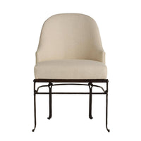 Carrick Performance Fabric Oxford White Dining Chair (Set of 2)