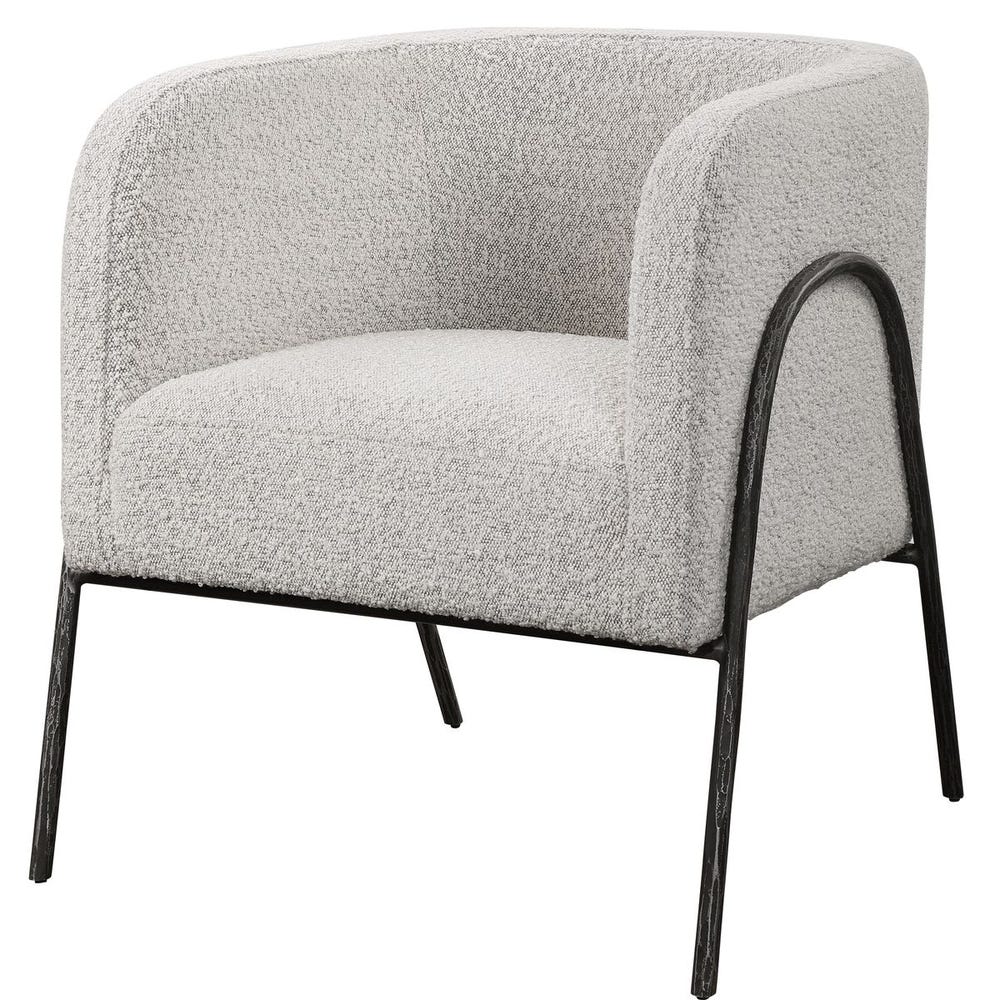 Netta Gray Accent Chair