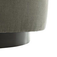 Emilee 108" Sharkskin Velvet Grey Ash Sofa