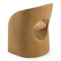 Digby Modern Tan Fabric Dining Chair