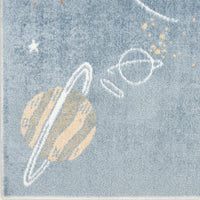 Rocket Blue Multicolour Area Rug