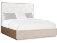 Magnus Woven White & Neutral Bed