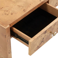 Ada 54" Honey Burl Console Table