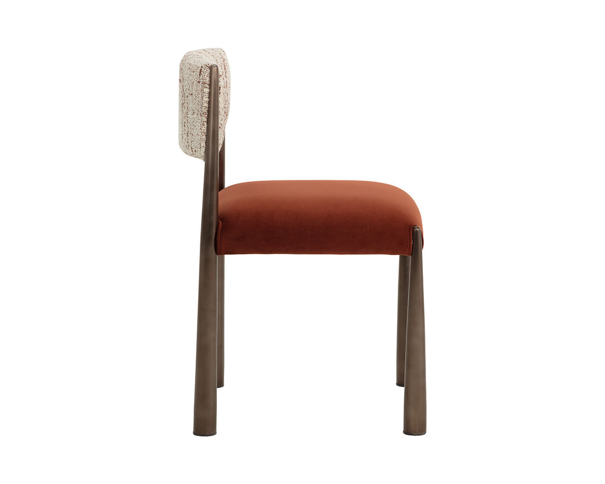 Bayard Two-Tone & Dark Bronze Dining Chair (Set of 2)