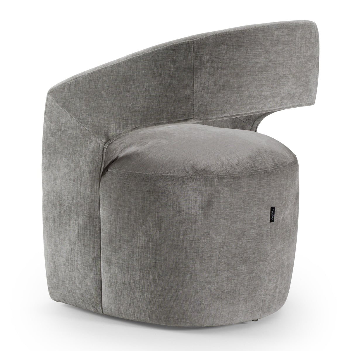 Gastra Grey Modern Fabric Dining Chair