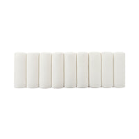 Delphine Natural White Linen & Cerused Oak Bench