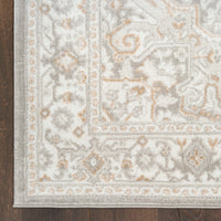 Marisol Floral Vine Light Grey Area Rug