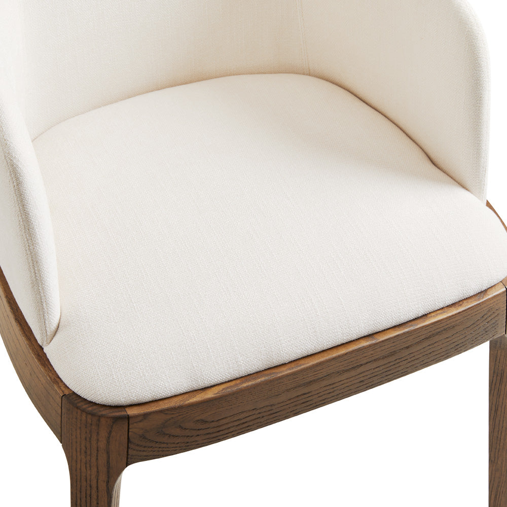 Tora Ivory Dining Chair